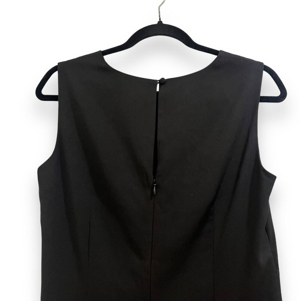 White House Black Market sleeveless Little Black Dress NEW - Picture 3 of 11
